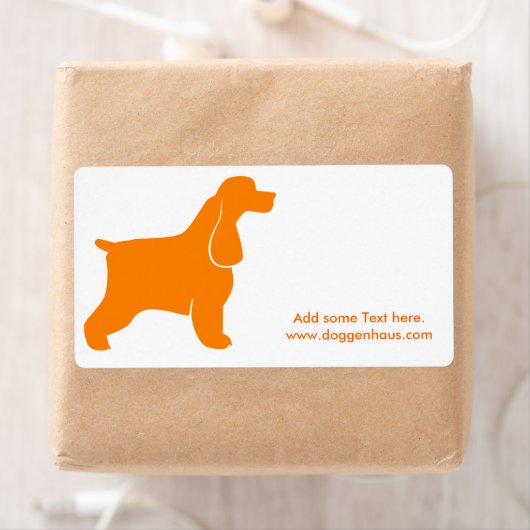 Engelse Cocker Spaniel Etiket (Insitu)