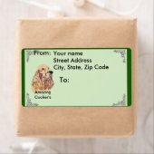 Engelse Cocker Spaniel Etiket (Insitu)