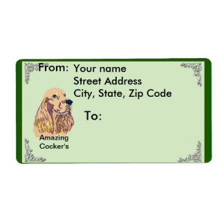 Engelse Cocker Spaniel Etiket