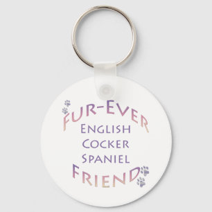 Engelse Cocker Spaniel Furever Sleutelhanger