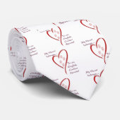 Engelse Cocker Spaniel Heart behoort Stropdas (Opgerold)