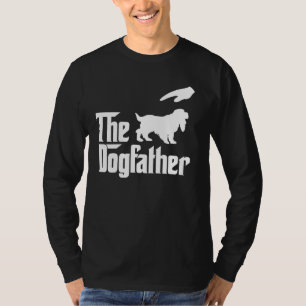 Engelse Cocker Spaniel Hond Papa De HondVader Grap T-shirt