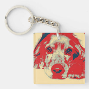 Engelse cocker spaniel, Hond, Puppy Sleutelhanger