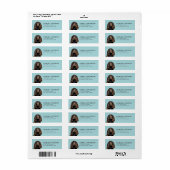 Engelse Cocker Spaniel Hond Retouradres Labels (Full Sheet)