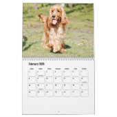 Engelse Cocker Spaniel Hondenkalender Kalender (Feb 2026)