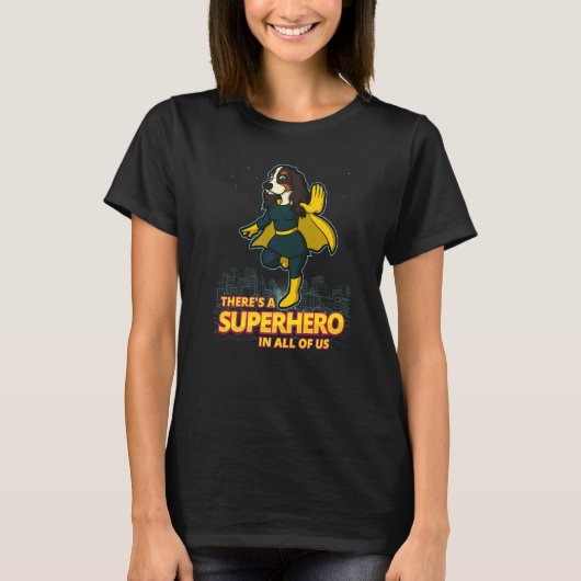 Engelse Cocker Spaniel Hondenras  23 T-shirt (Voorkant)