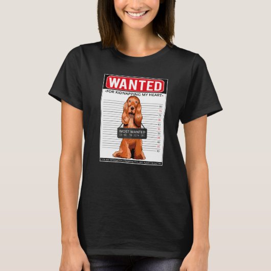 Engelse Cocker Spaniel Hondenras  25 T-shirt (Voorkant)