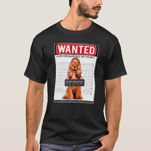 Engelse Cocker Spaniel Hondenras  25 T-shirt (Voorkant)