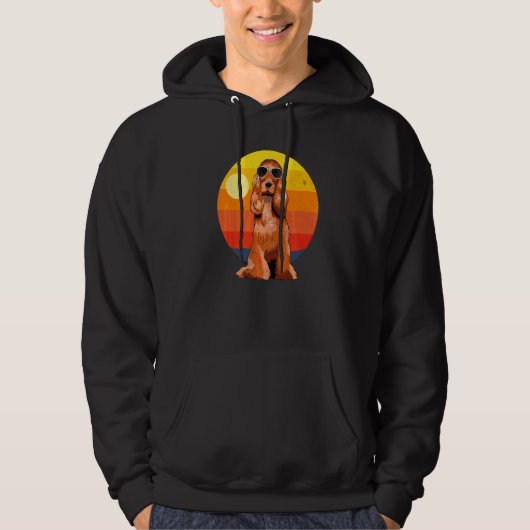 Engelse Cocker Spaniel Hondenras 2 Hoodie (Voorkant)