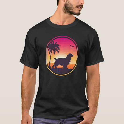 Engelse Cocker Spaniel Hondenras  5 T-shirt (Voorkant)
