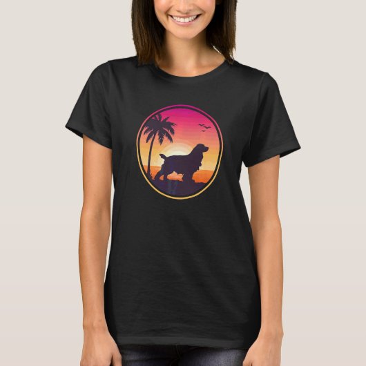 Engelse Cocker Spaniel Hondenras  5 T-shirt (Voorkant)