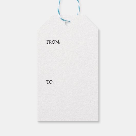Engelse Cocker Spaniel Hondenras Kerstmis Cadeaulabel (Achterkant)