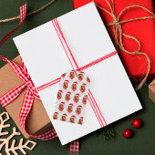 Engelse Cocker Spaniel Hondenras Kerstmis Cadeaulabel