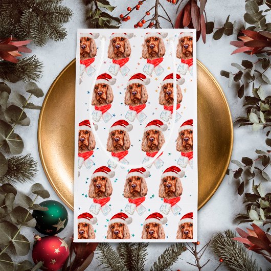 Engelse Cocker Spaniel Hondenras Kerstmis Klein Cadeauzakje