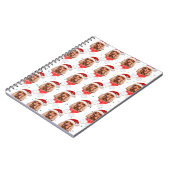 Engelse Cocker Spaniel Hondenras Kerstmis Notitieboek (Linkerzijde)