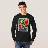 Engelse Cocker Spaniel Hondenras T-shirt (Voorkant volledig)
