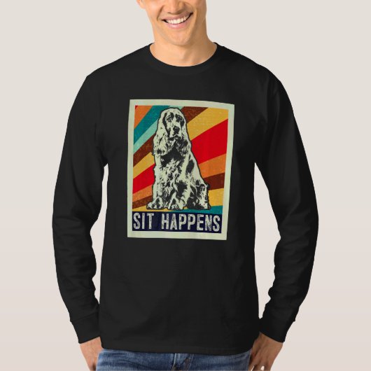 Engelse Cocker Spaniel Hondenras T-shirt (Voorkant)