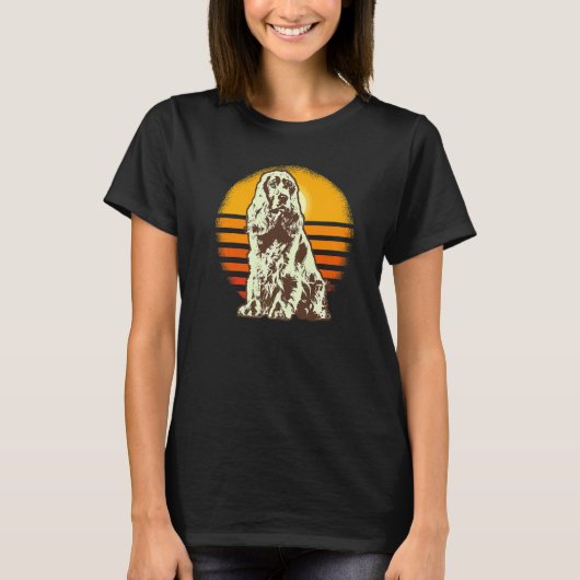 Engelse Cocker Spaniel Hondenras T-shirt (Voorkant)