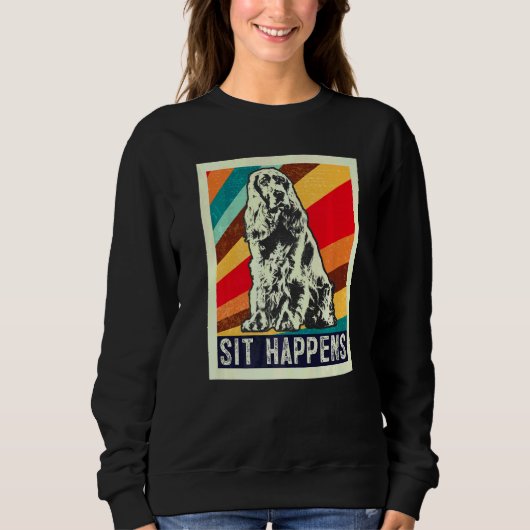 Engelse Cocker Spaniel Hondenras Trui (Voorkant)