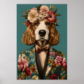 Engelse Cocker Spaniel in Pak Poster, Cocker Poster (Voorkant)