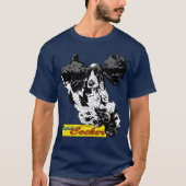 Engelse Cocker Spaniel Jumping T-shirt (Voorkant)