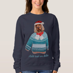 Engelse Cocker Spaniel Kerstmis Lelijke Kerst Hund Trui
