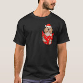 Engelse Cocker Spaniel-kerstzakje voor honden T-shirt (Voorkant)