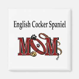 engelse cocker spaniel mam giften magneet