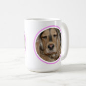 Engelse Cocker Spaniel minimal modern Koffiemok (Voorkant rechts)