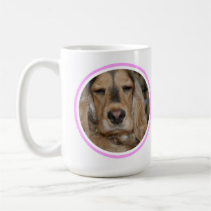 Engelse Cocker Spaniel minimal modern Koffiemok