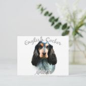 Engelse Cocker Spaniel Moeder 2 Briefkaart (Staand voorkant)