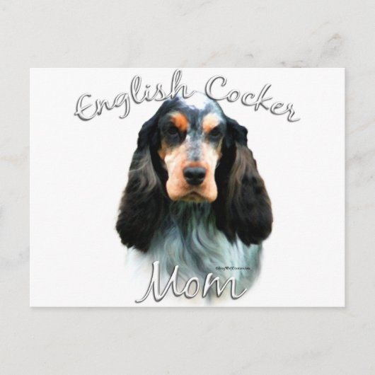 Engelse Cocker Spaniel Moeder 2 Briefkaart (Voorkant)
