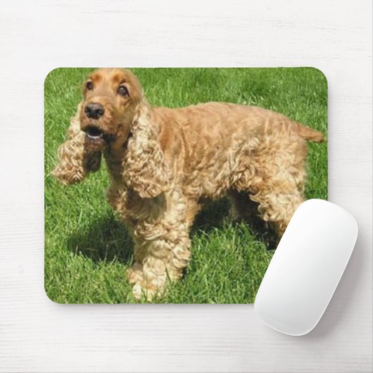 Engelse Cocker Spaniel Mousepad Muismat (Met muis)