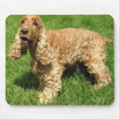 Engelse Cocker Spaniel Mousepad Muismat (Voorkant)