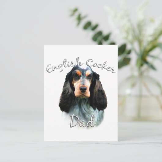 Engelse Cocker Spaniel Pa 2 Briefkaart (Staand voorkant)