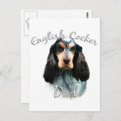 Engelse Cocker Spaniel Pa 2 Briefkaart (Voorkant / Achterkant)