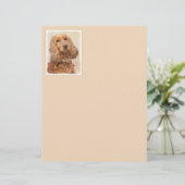 Engelse Cocker Spaniel Paining - Originele Dog Art (Staand voorkant)