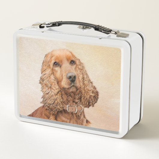 Engelse Cocker Spaniel Paining - Originele Dog Art (Achterkant)