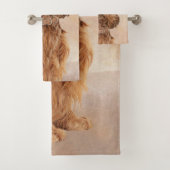 Engelse Cocker Spaniel Paining - Originele Dog Art Bad Handdoek (Insitu)