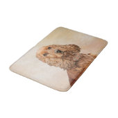 Engelse Cocker Spaniel Paining - Originele Dog Art Badmat (Gekanteld)