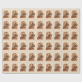 Engelse Cocker Spaniel Paining - Originele Dog Art Cadeaupapier (Vlak)