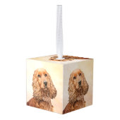 Engelse Cocker Spaniel Paining - Originele Dog Art Decoratie (Achter hoekig)