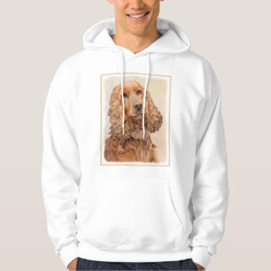 Engelse Cocker Spaniel Paining - Originele Dog Art Hoodie