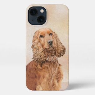 Engelse Cocker Spaniel Paining - Originele Dog Art iPhone 13 Hoesje