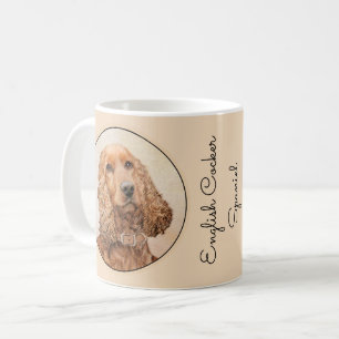 Engelse Cocker Spaniel Paining - Originele Dog Art Koffiemok