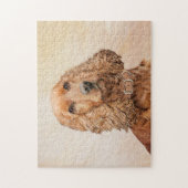 Engelse Cocker Spaniel Paining - Originele Dog Art Legpuzzel (Verticaal)