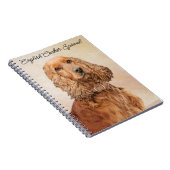 Engelse Cocker Spaniel Paining - Originele Dog Art Notitieboek (Rechterzijde)