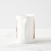 Engelse Cocker Spaniel Paining - Originele Dog Art Porselein Kop (Achterkant)