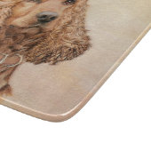 Engelse Cocker Spaniel Paining - Originele Dog Art Snijplank (Hoek)