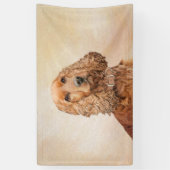 Engelse Cocker Spaniel Paining - Originele Dog Art Spandoek (Verticaal)